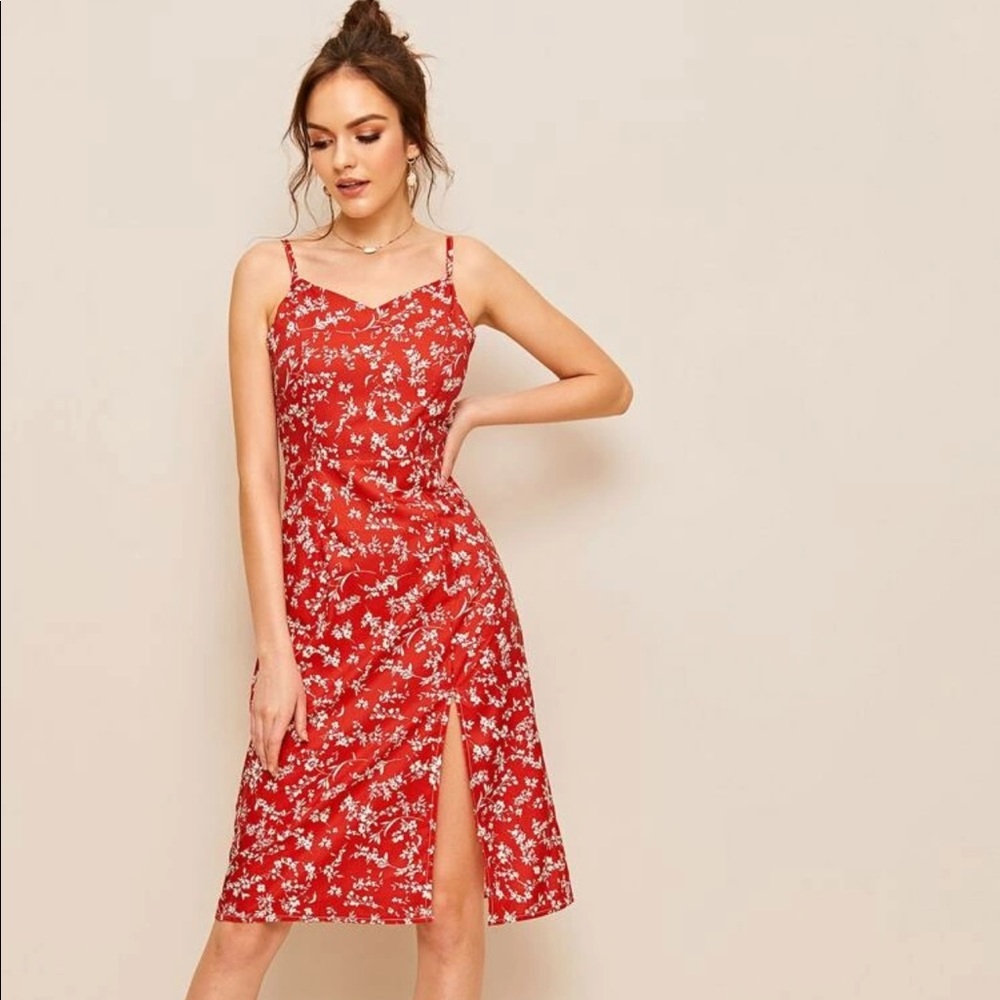 Red dress